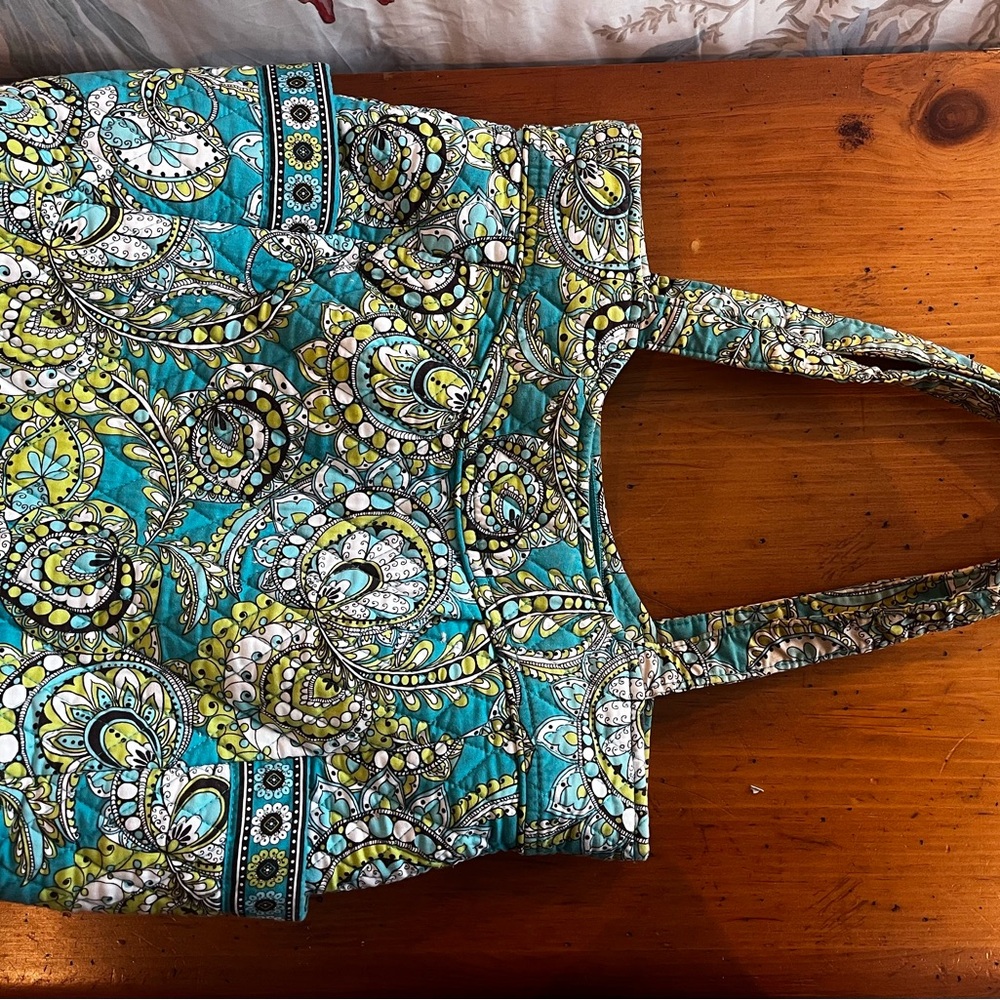 Vera Bradley Vibrant Paisley Tote Bag